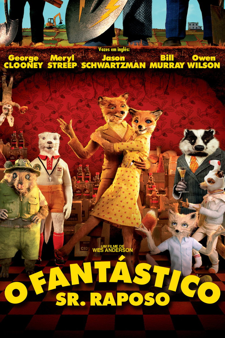 🦊 O Fantástico Sr. Raposo (2009) – Aventura Animada de Wes Anderson