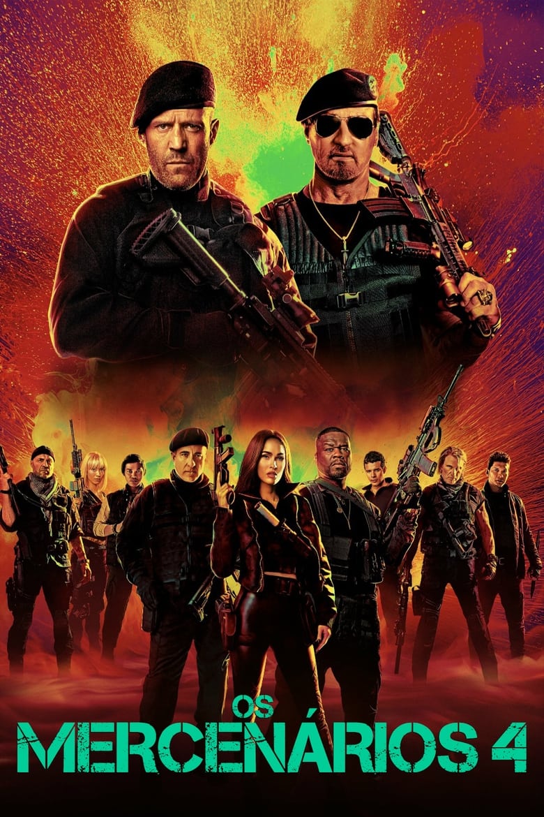 Os Mercenários 4 2023: Ação Explosiva com Jason Statham 🚀