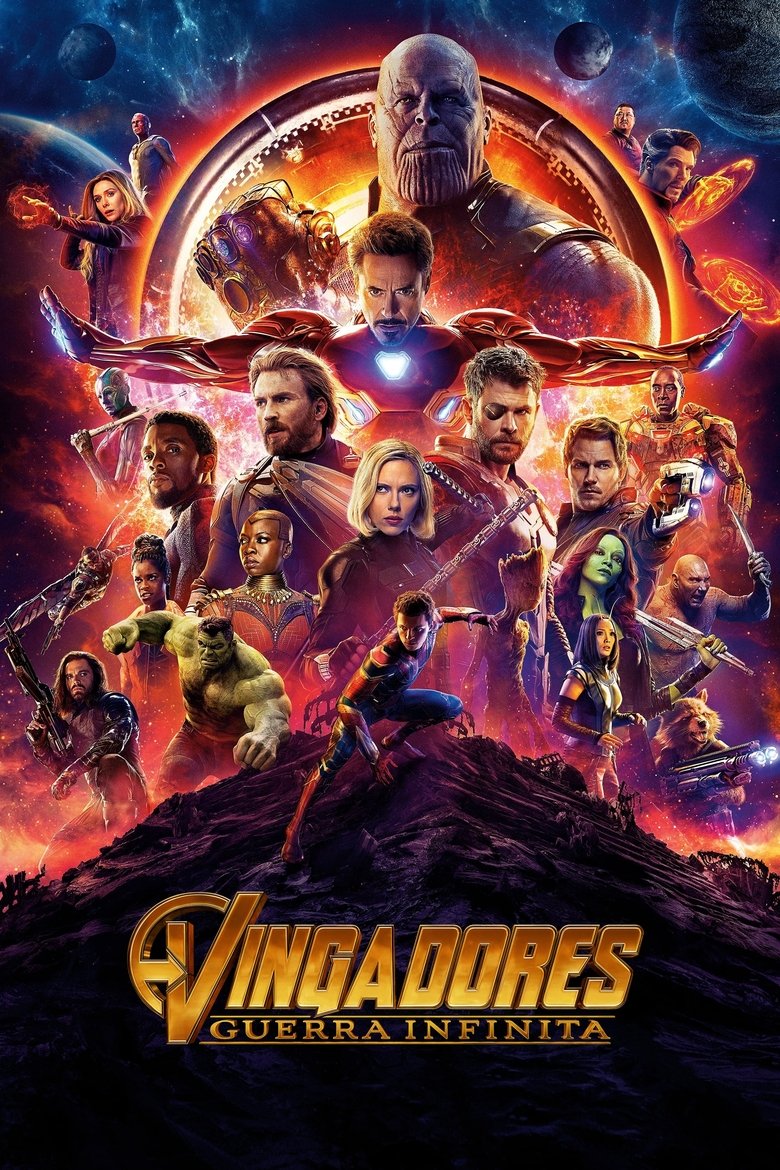 ⚡️ Vingadores: Guerra Infinita (2018) – Ação Épica no Cinema