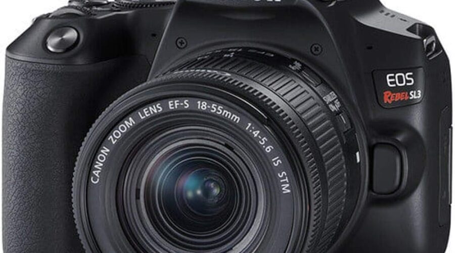 Câmera Canon SL3 DSLR com 24.1MP 2026: Review Completo