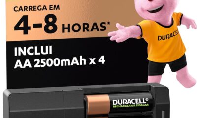 Duracell Carregador de Pilhas Recarregáveis AA e AAA 2026: Vale a