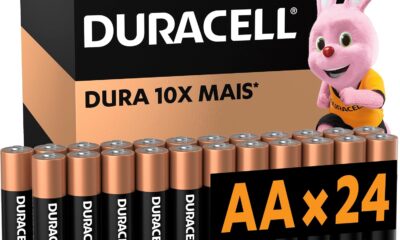 Vale a Pena? Duracell Pilhas Alcalinas AA Pequena Pack 24 Unidades
