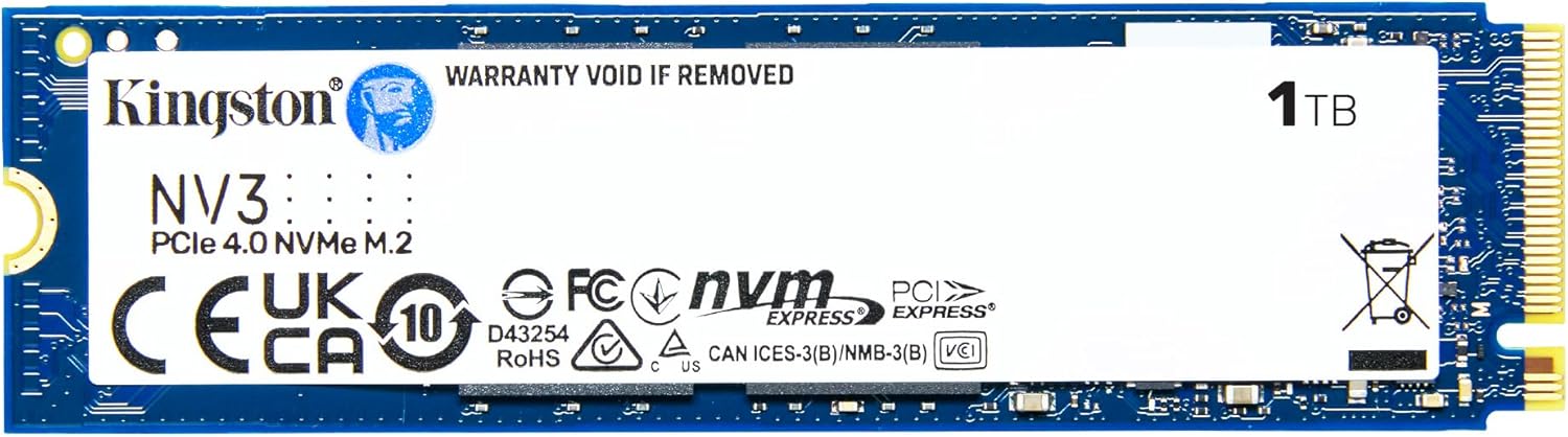 SSD Kingston NV3 1TB M.2 2280 NVMe Gen4, Desempenho e Eficiência para Upgrade de PC – SNV3S/1000G 2026: Vale a Pena?