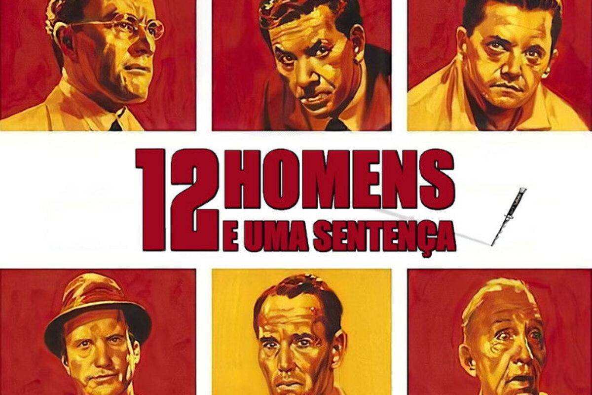 12 Homens e uma Sentença (1957) — poster oficial