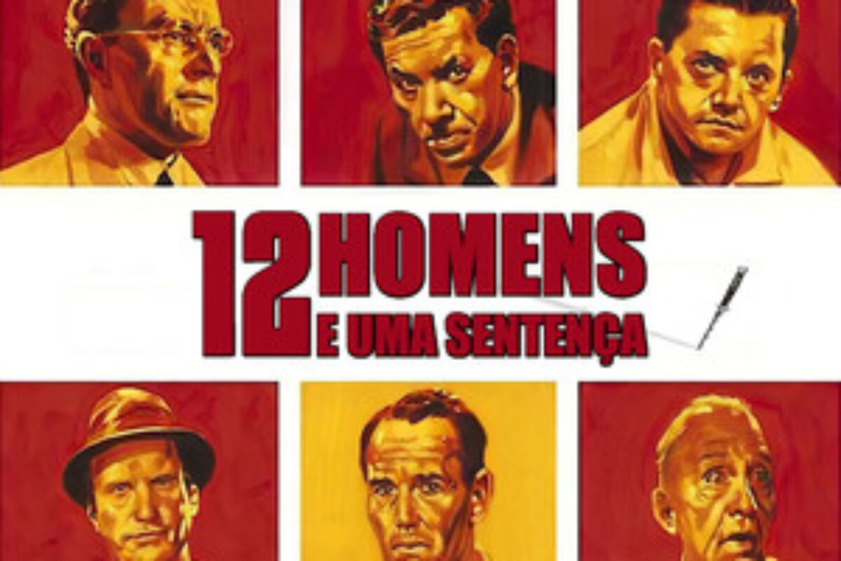 12 Homens e uma Sentença (1957) — poster oficial