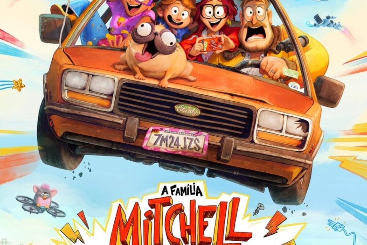 A Família Mitchell e a Revolta das Máquinas (2021) — poster oficial