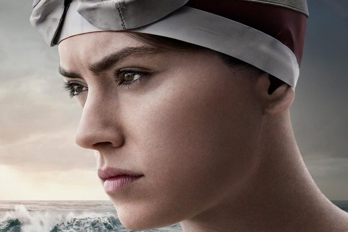 A Jovem e o Mar (2024) — poster oficial