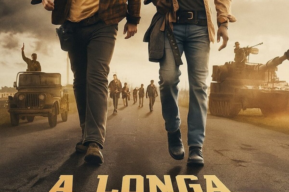 A Longa Marcha: Caminhe ou Morra (2025) — poster oficial