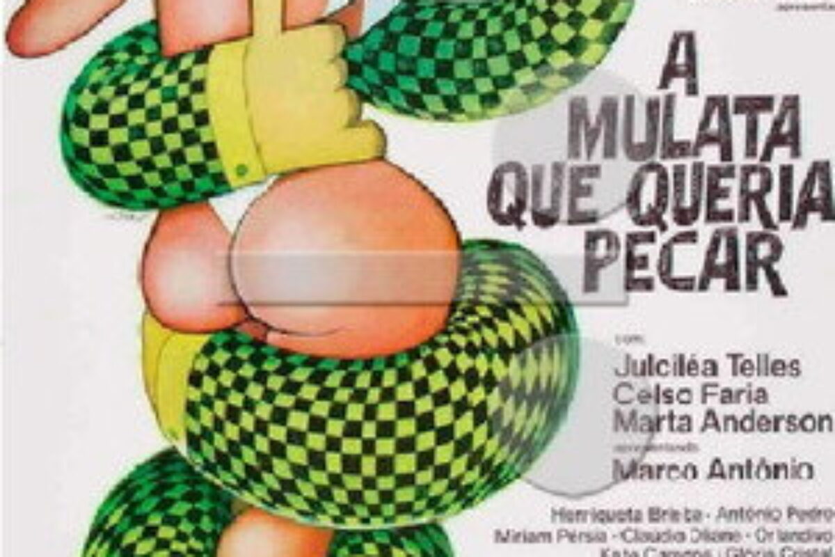 A Mulata que Queria Pecar (1977) — poster oficial