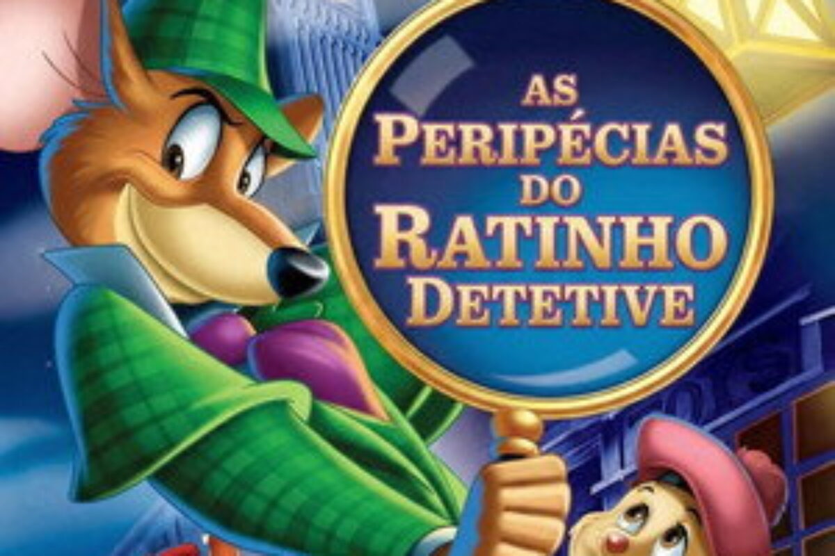 As Peripécias do Ratinho Detetive (1986) — poster oficial