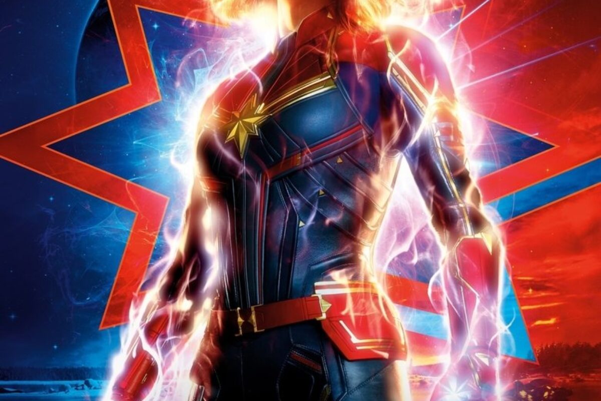 Capitã Marvel (2019) — poster oficial