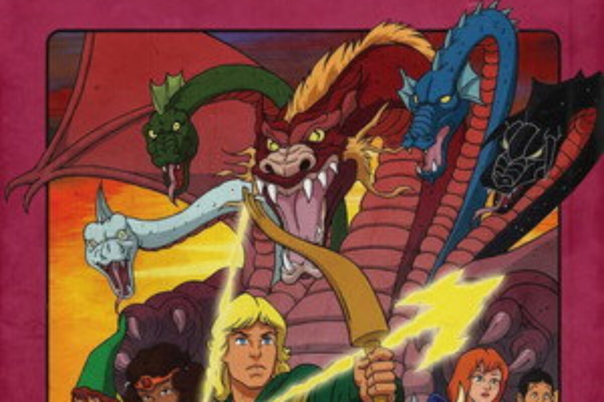 Caverna do Dragão (1983) — poster oficial