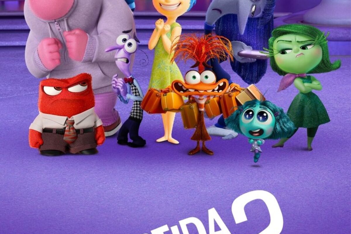 Divertida Mente 2 (2024) — poster oficial