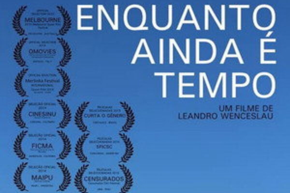 Enquanto ainda é tempo (2014) — poster oficial