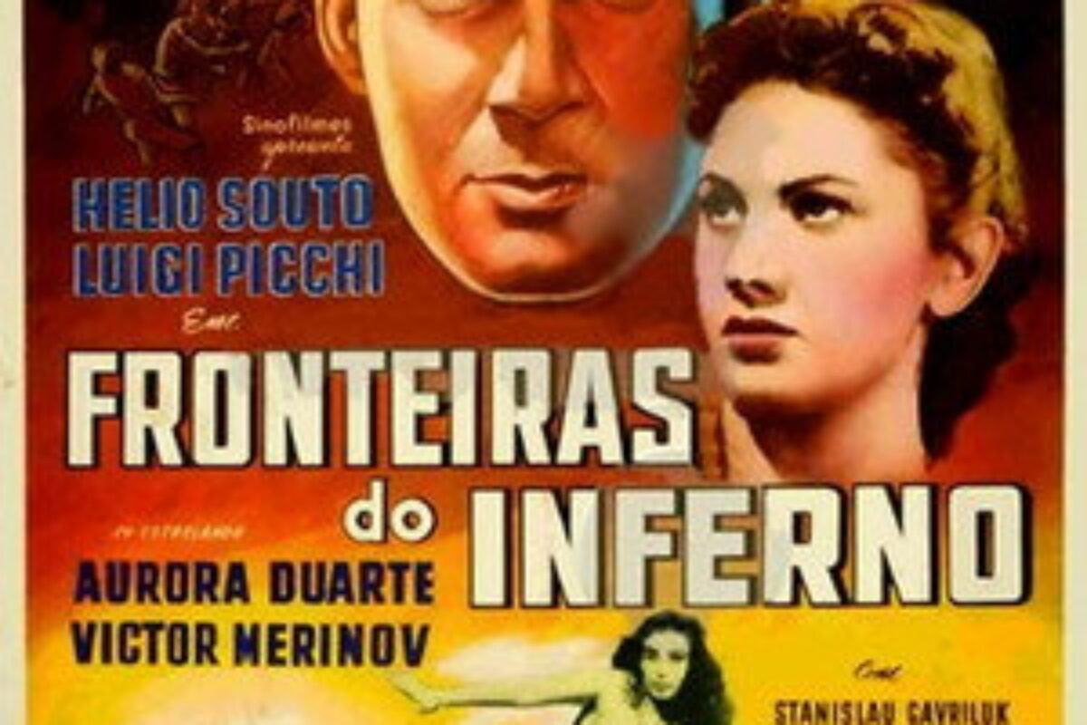 Fronteiras do Inferno (1959) — poster oficial