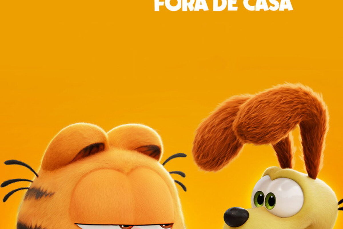 Garfield - Fora de Casa (2024) — poster oficial