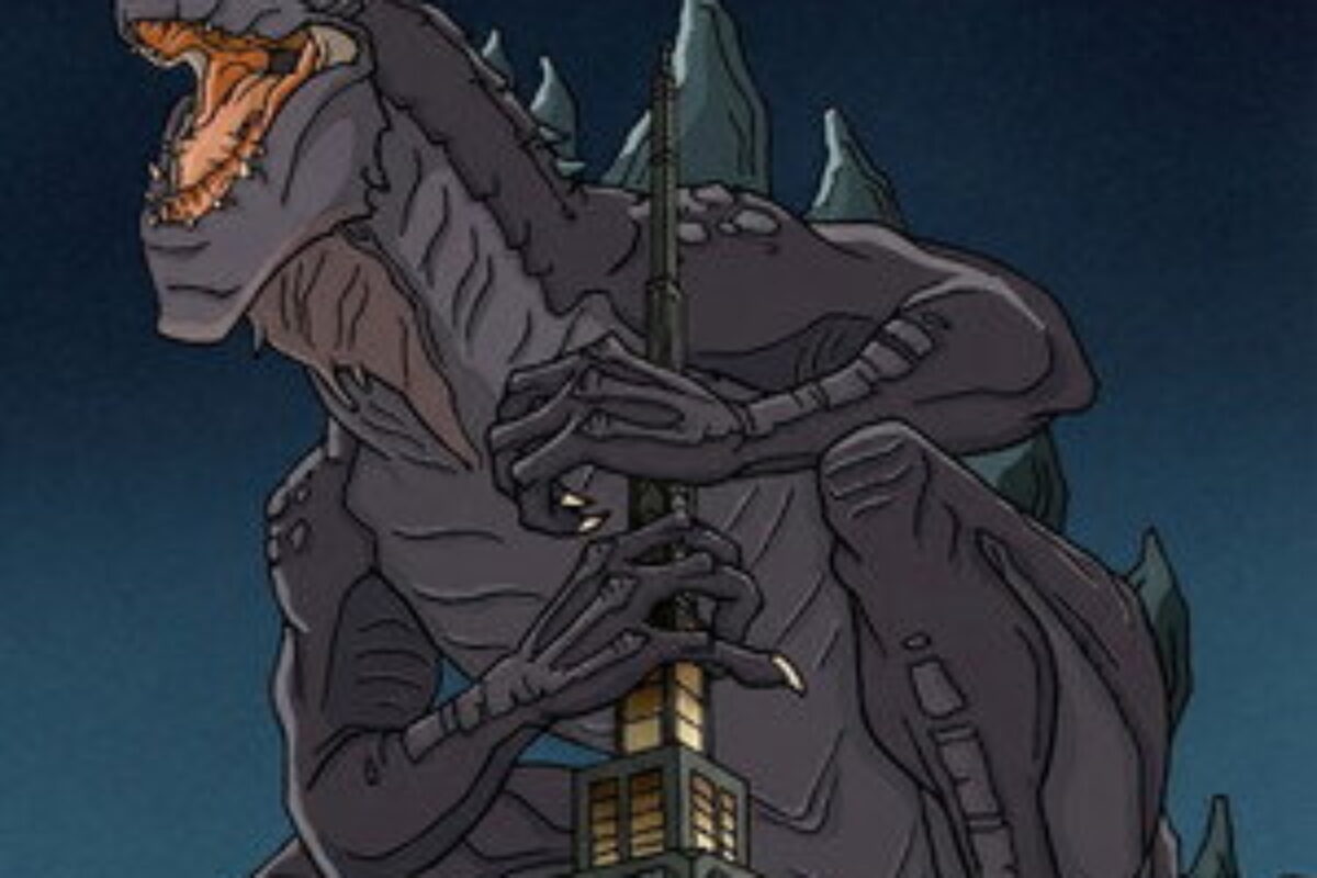 Godzilla: A Série (1998) — poster oficial