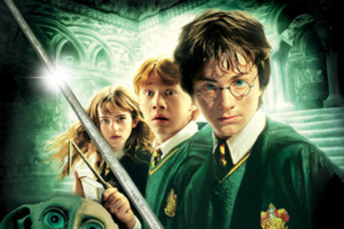 Harry Potter e a Câmara Secreta (2002) — poster oficial