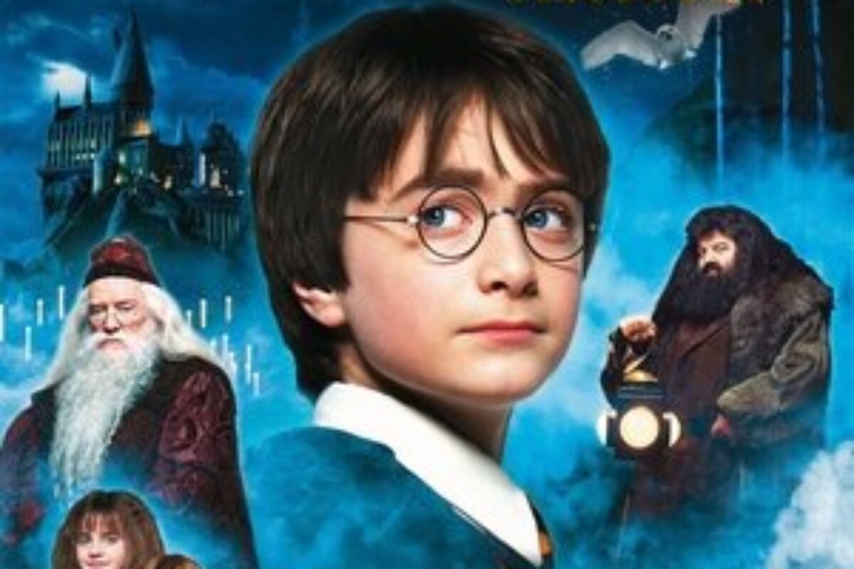 Harry Potter e a Pedra Filosofal (2001) — poster oficial