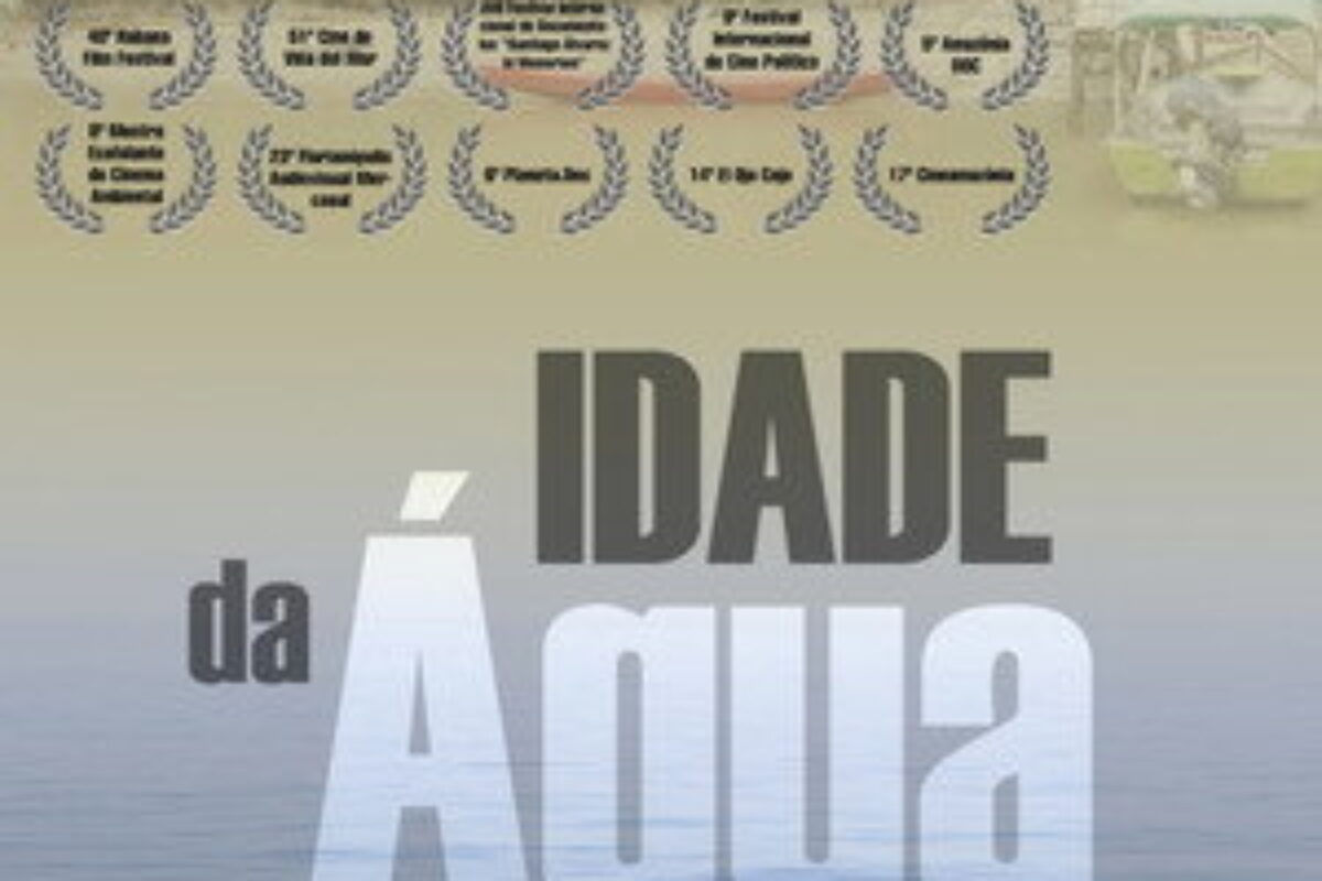 Idade da Água (2018) — poster oficial