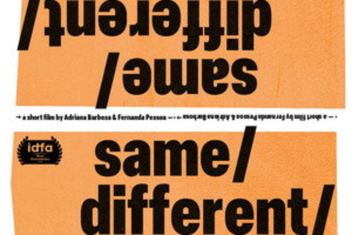 Igual/Diferente/Ambas/Nenhuma (2020) — poster oficial