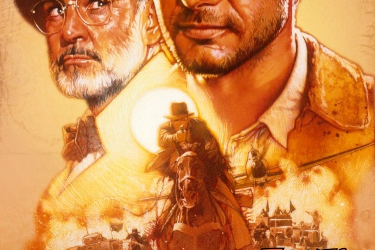 Indiana Jones e a Última Cruzada (1989) — poster oficial