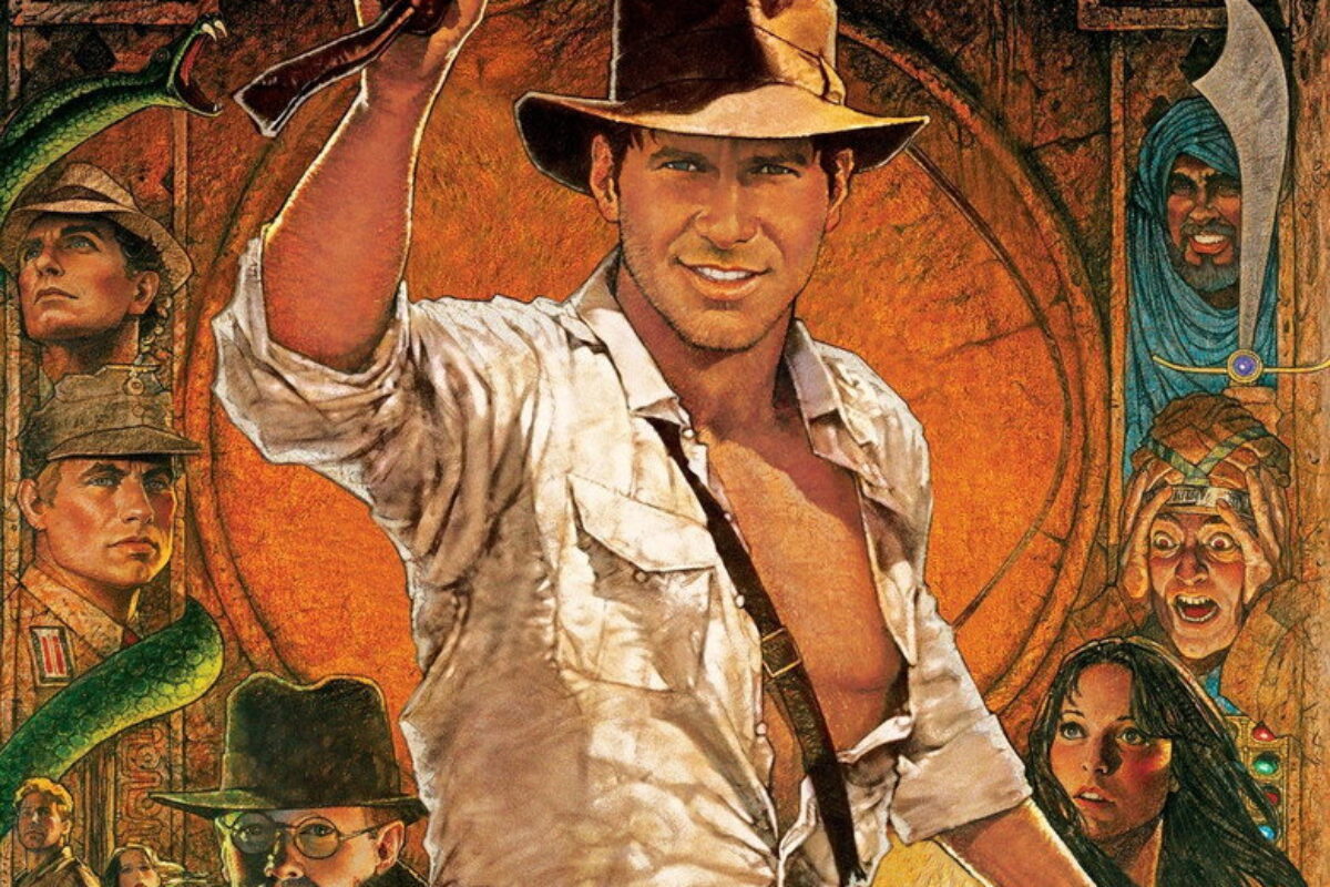 Indiana Jones e os Caçadores da Arca Perdida (1981) — poster oficial