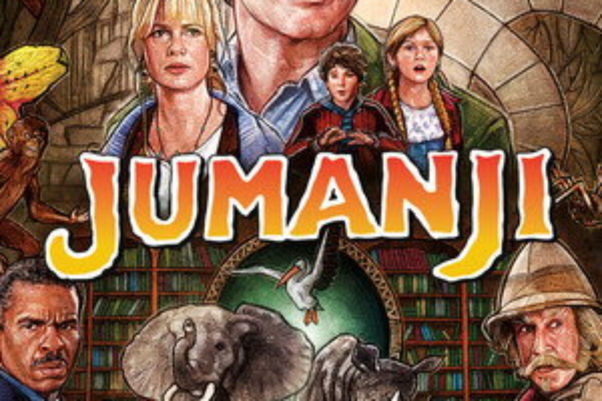 Jumanji (1995) — poster oficial