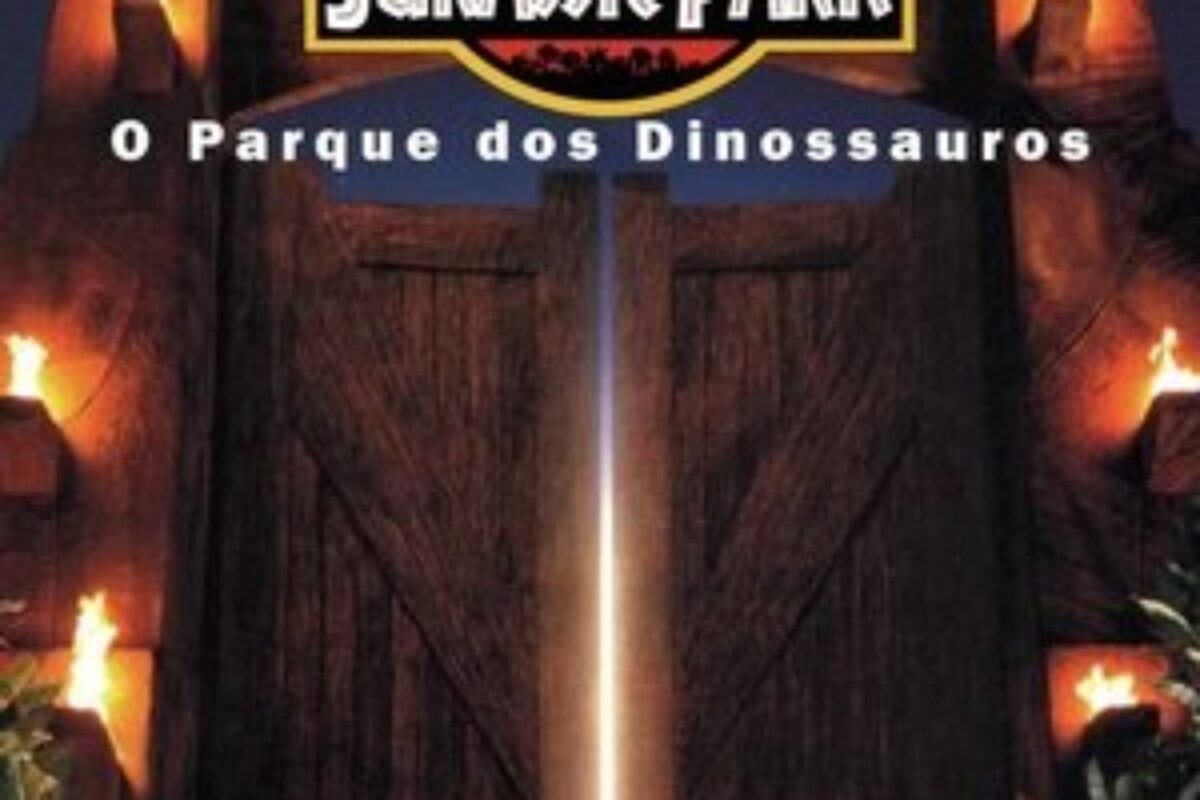 Jurassic Park: O Parque dos Dinossauros (1993) — poster oficial