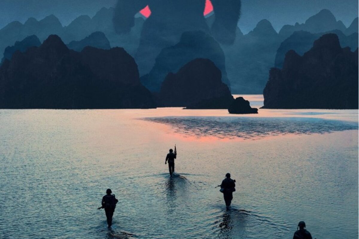 Kong: A Ilha da Caveira (2017) — poster oficial