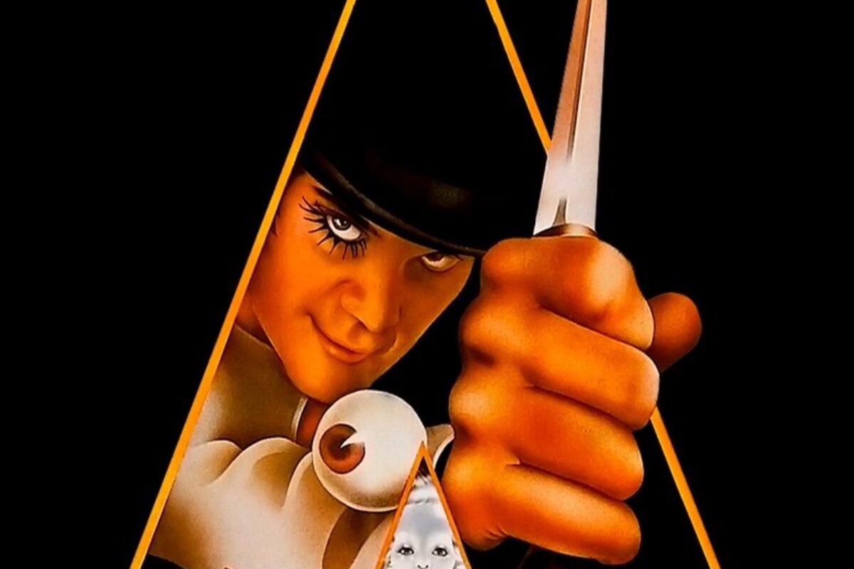 Laranja Mecânica (1971) — poster oficial