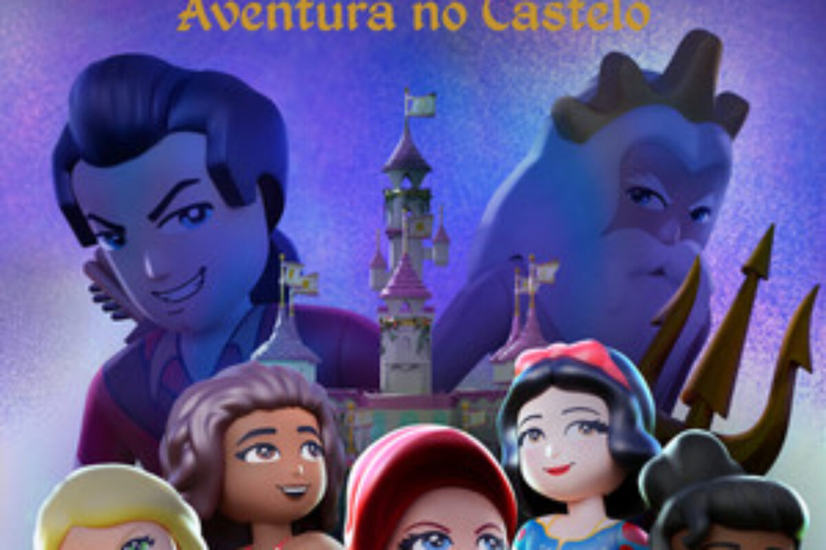 LEGO Disney Princesa: Aventura no Castelo (2023) — poster oficial