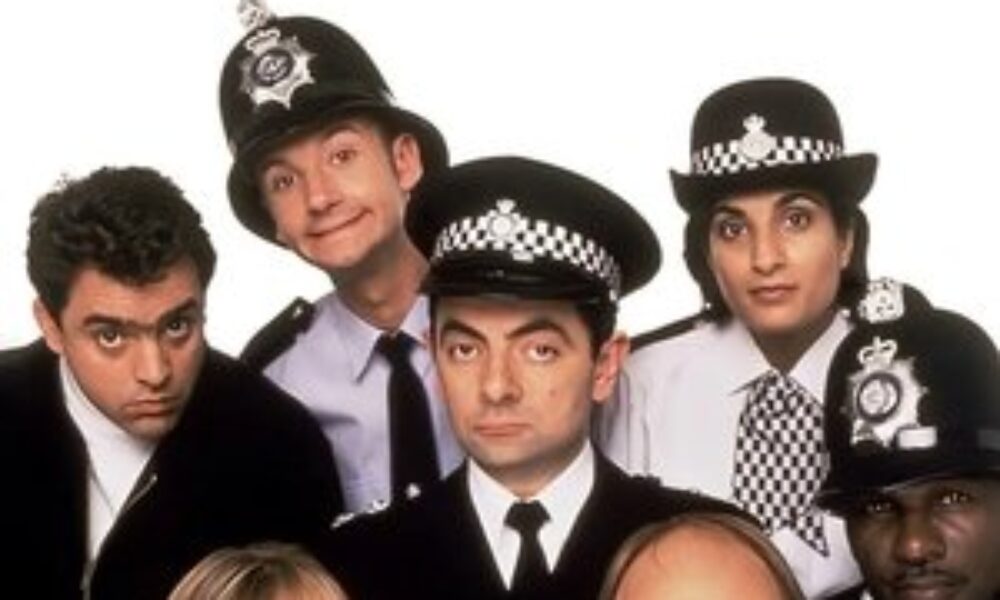 Mr. Bean: Um Tira Trapalhão (1995) — poster oficial