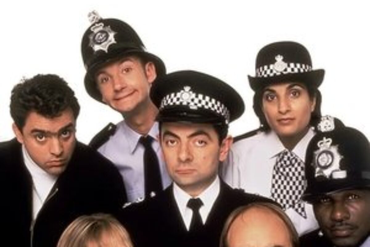 Mr. Bean: Um Tira Trapalhão (1995) — poster oficial