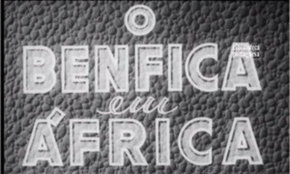 O Benfica em Angola (1950) — poster oficial
