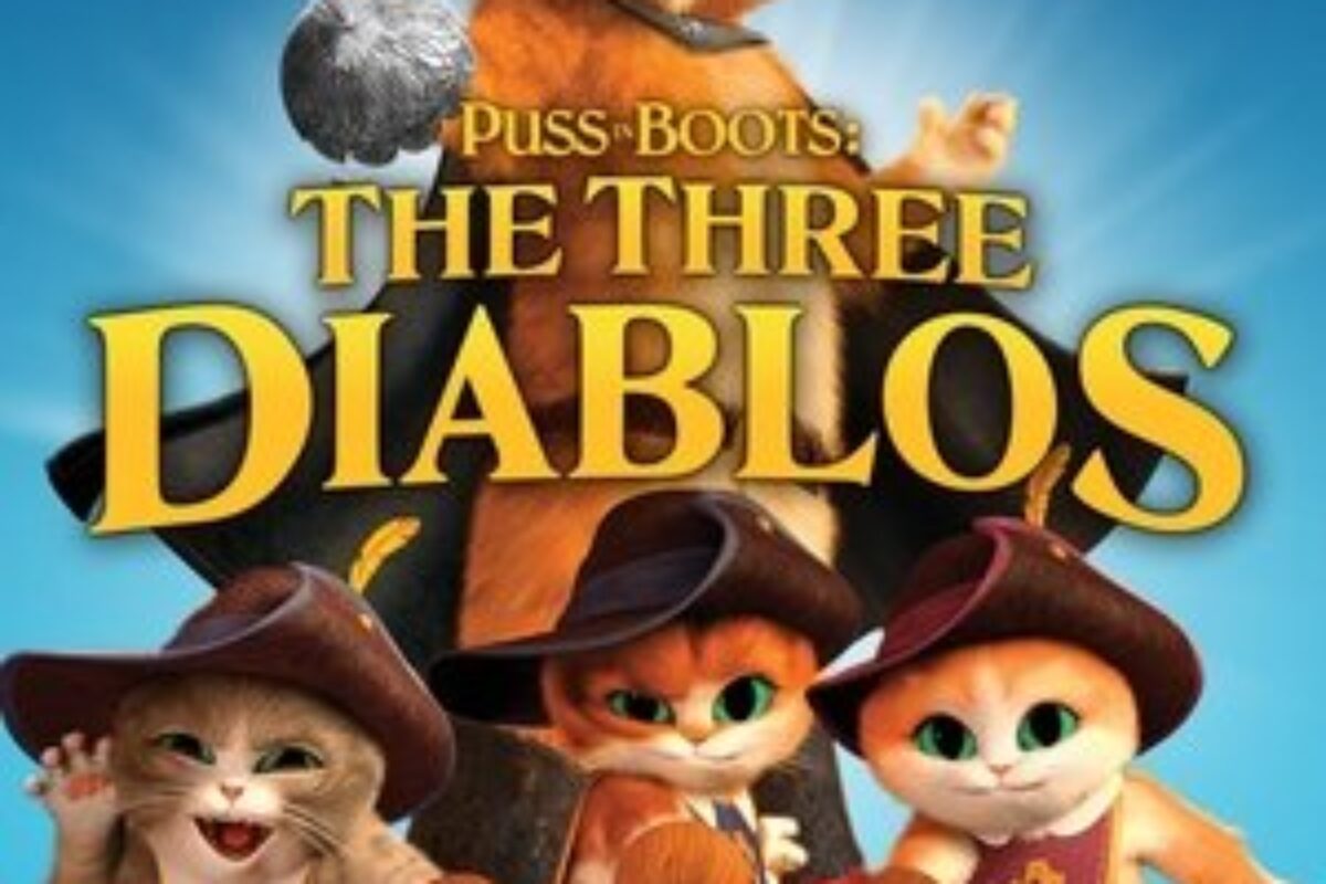 O Gato de Botas: Os Três Diabos (2012) — poster oficial