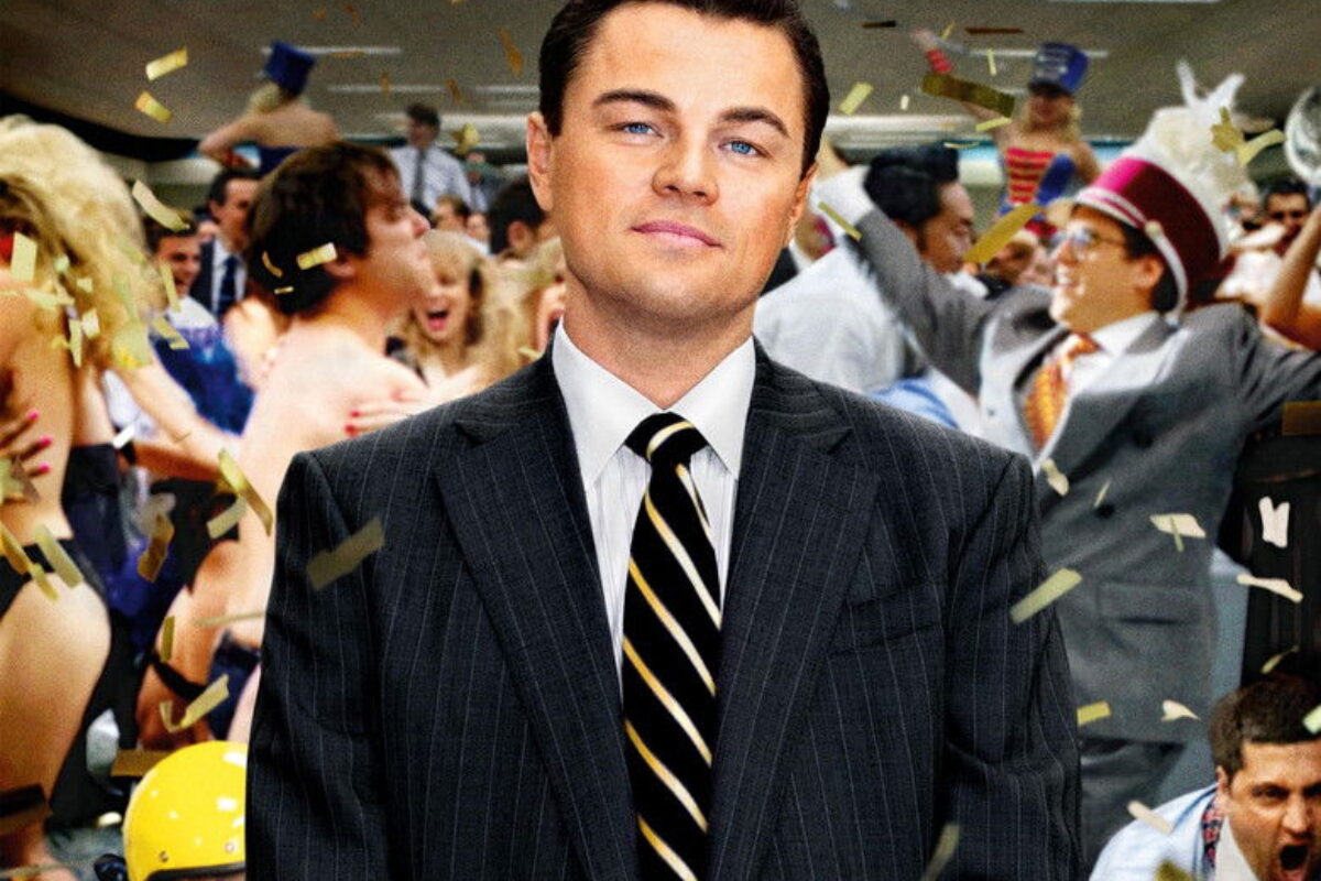 O Lobo de Wall Street (2013) — poster oficial