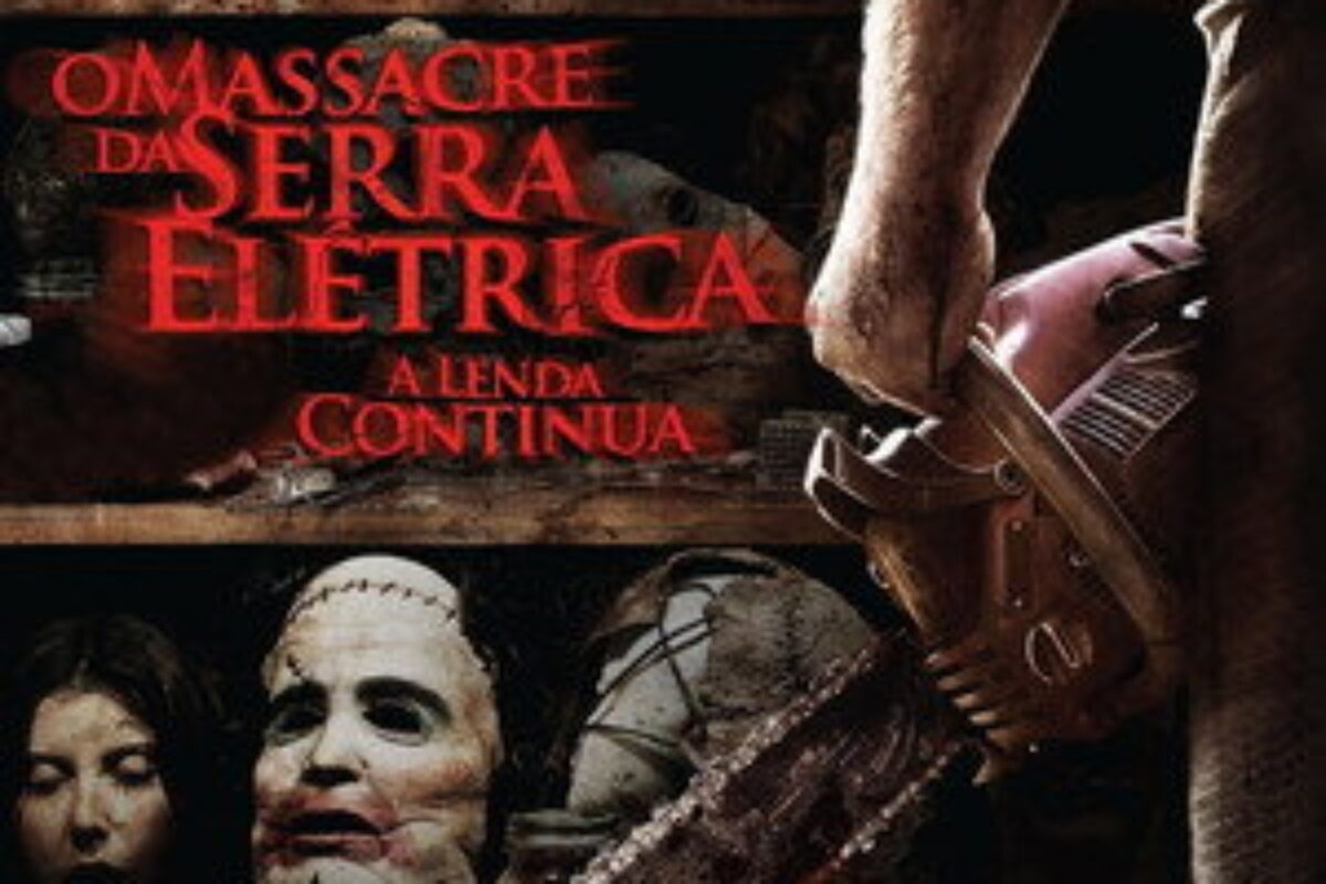 O Massacre da Serra Elétrica 3D: A Lenda Continua (2013) — poster oficial