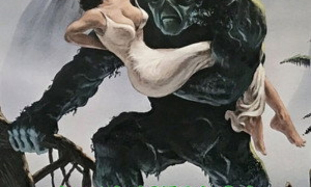 O Monstro do Pântano (1982) — poster oficial