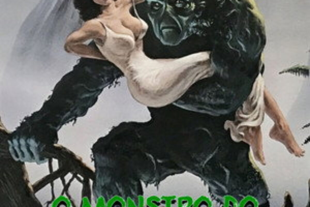 O Monstro do Pântano (1982) — poster oficial