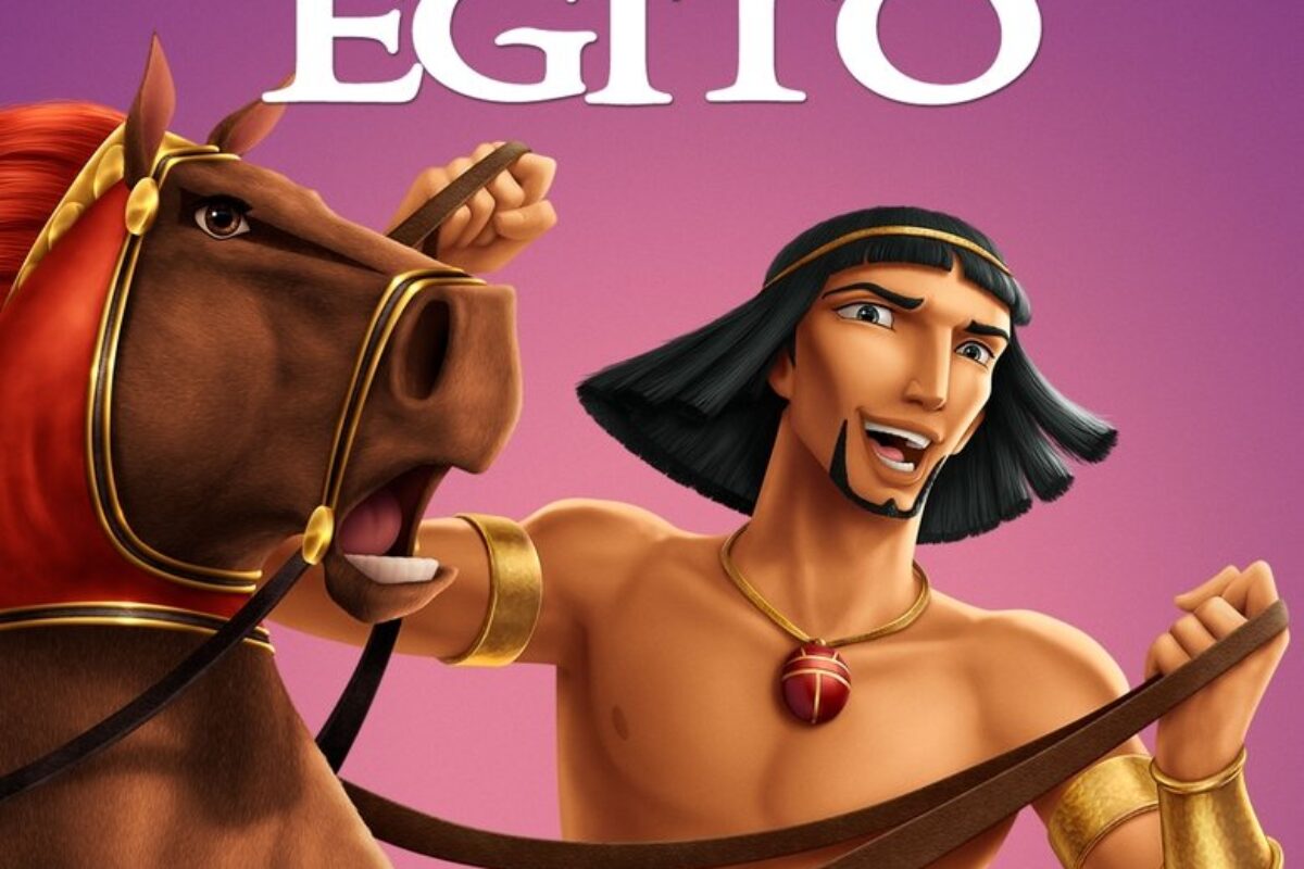 O Príncipe do Egito (1998) — poster oficial