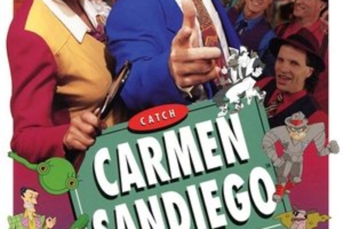Onde no mundo está Carmen Sandiego (1991) — poster oficial