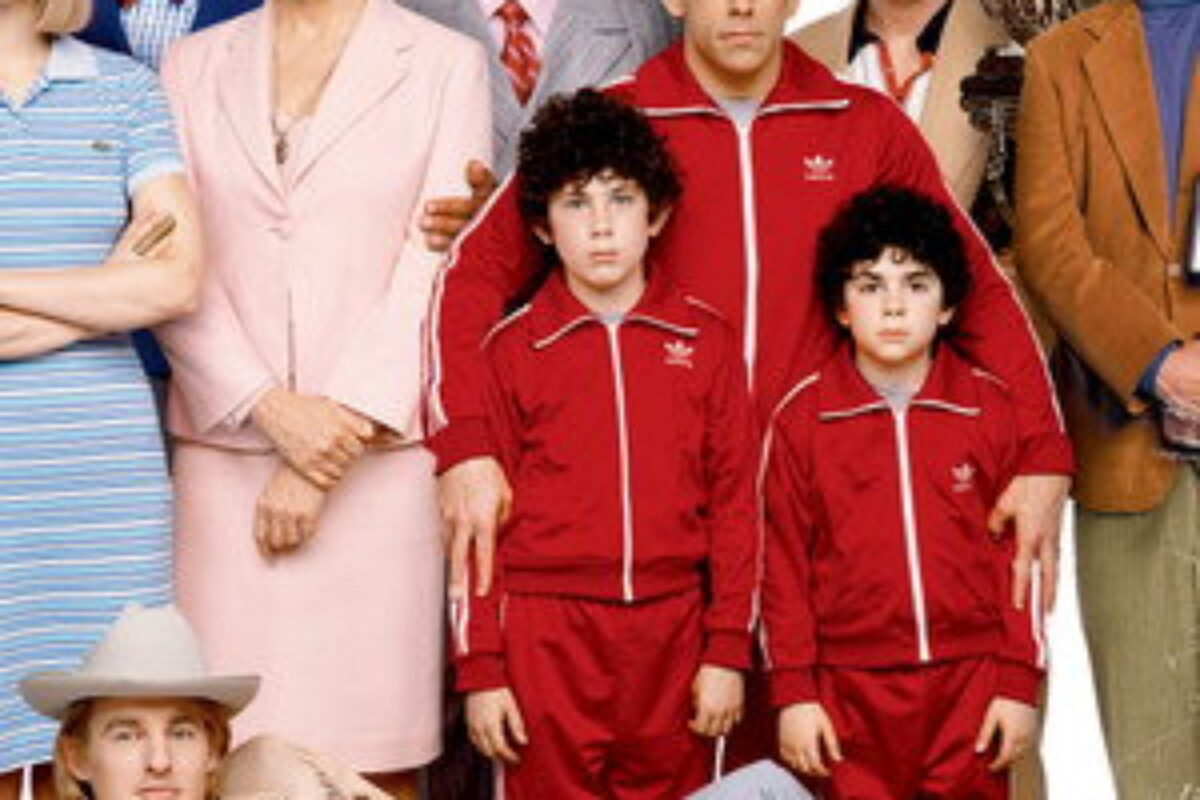 Os Excêntricos Tenenbaums (2001) — poster oficial
