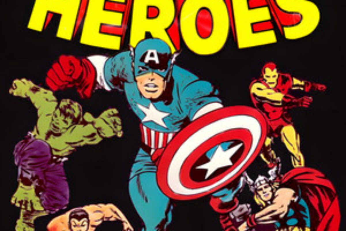 Os Super-Heróis da Marvel (1966) — poster oficial