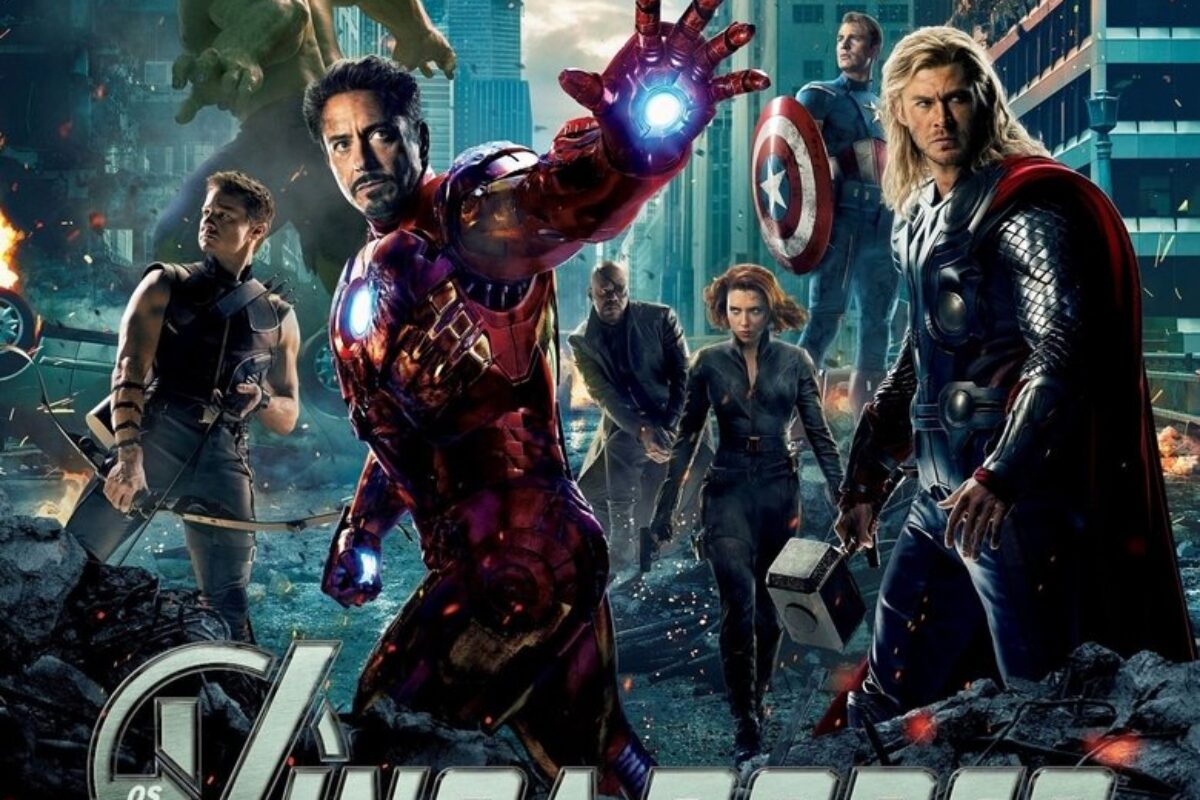 Os Vingadores: The Avengers (2012) — poster oficial
