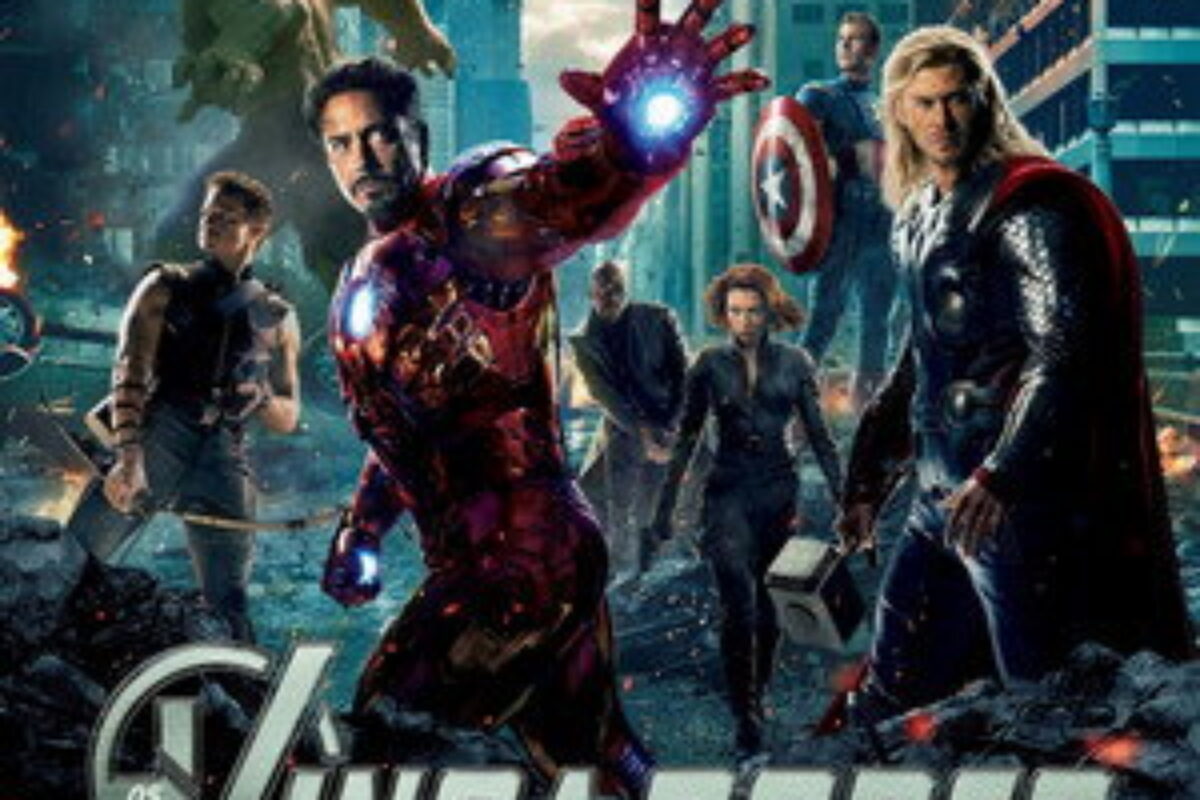 Os Vingadores: The Avengers (2012) — poster oficial