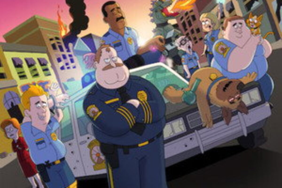 Paradise Police (2018) — poster oficial