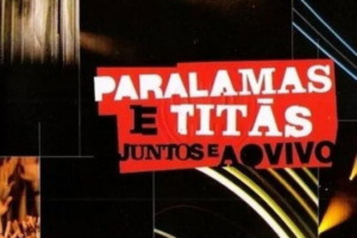 Paralamas e Titãs - Juntos e Ao Vivo (2008) — poster oficial