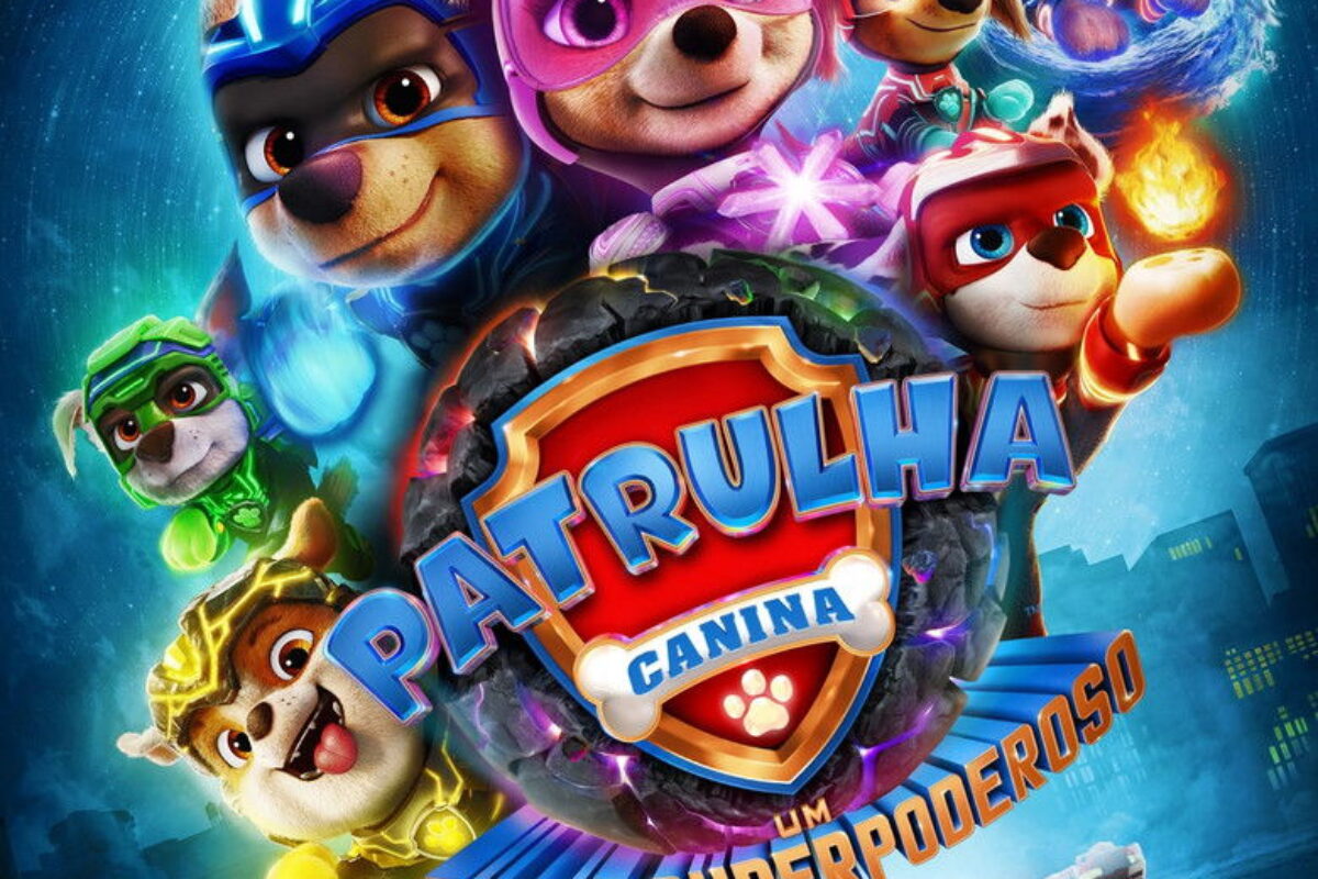 Patrulha Canina: Um Filme Superpoderoso (2023) — poster oficial