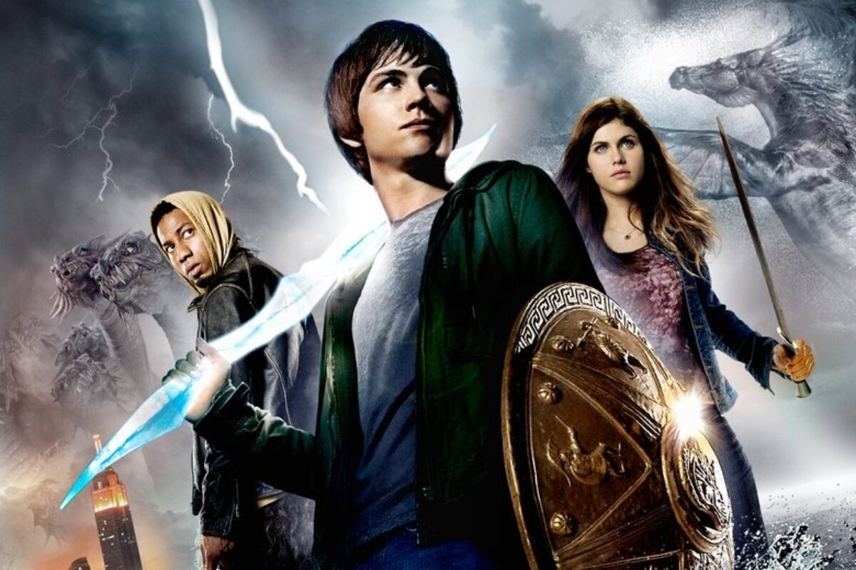 Percy Jackson e o Ladrão de Raios (2010) — poster oficial